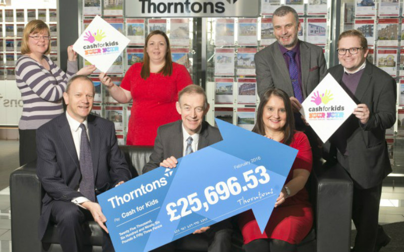 Thorntons launches annual Charity Wills month for Cash for Kids