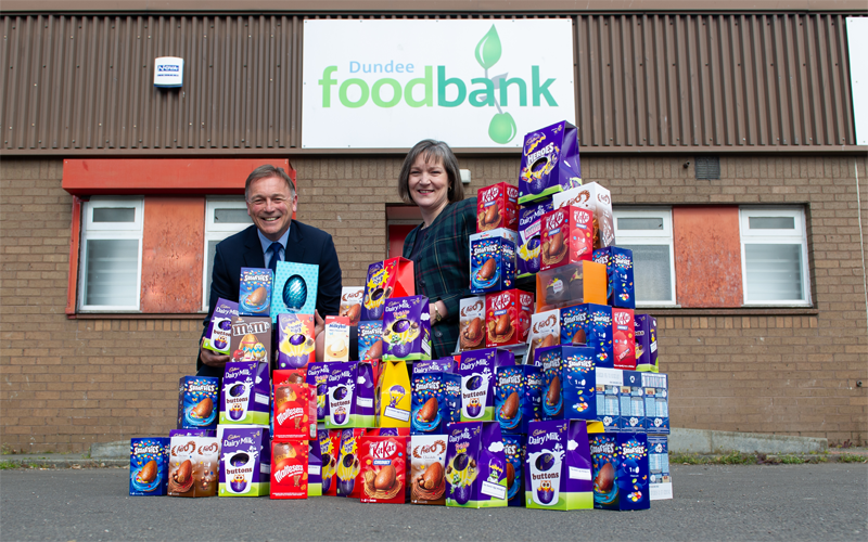 Egg-ceptional donation for local families 