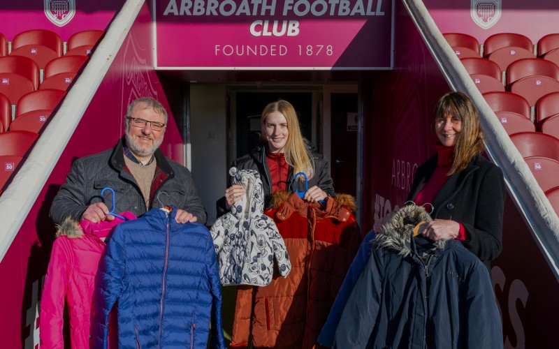 Almost 300 people benefit from Arbroath ‘Cosy Coats’ campaign 