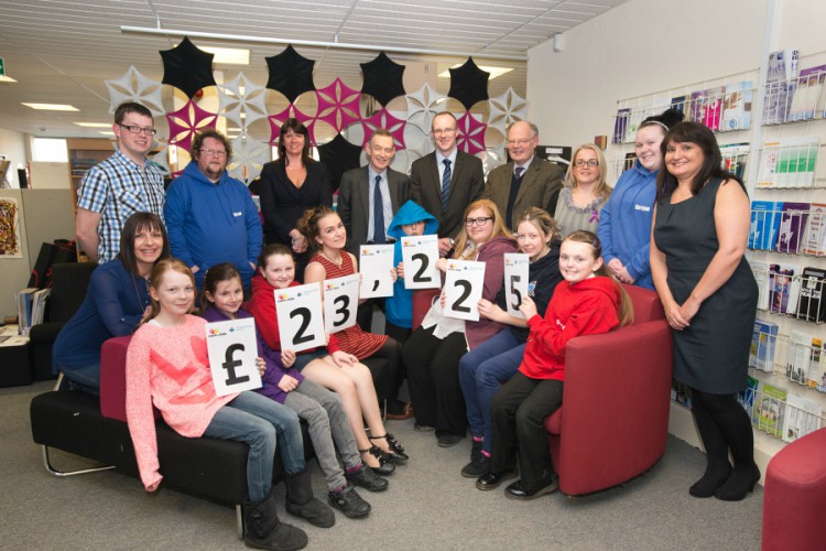 Thorntons donate £23,225 to Cash for Kids