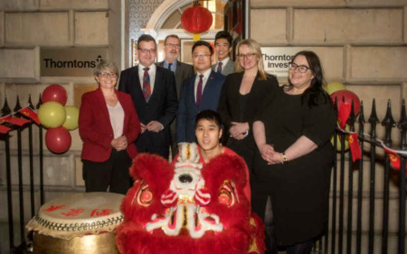 Thorntons strengthens China ties at New Year celebration reception