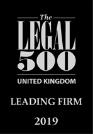 Leading Firm Legal 500 2019