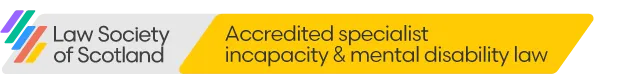  Accredited by the Law Society of Scotland