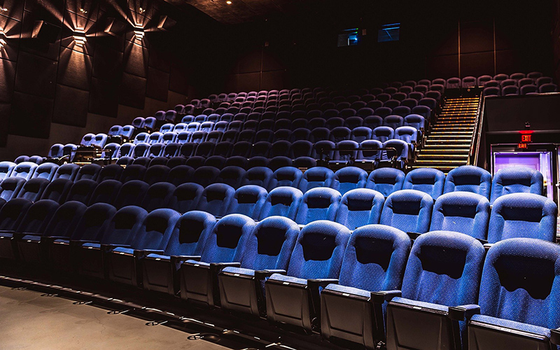 Empty Cinema Seating