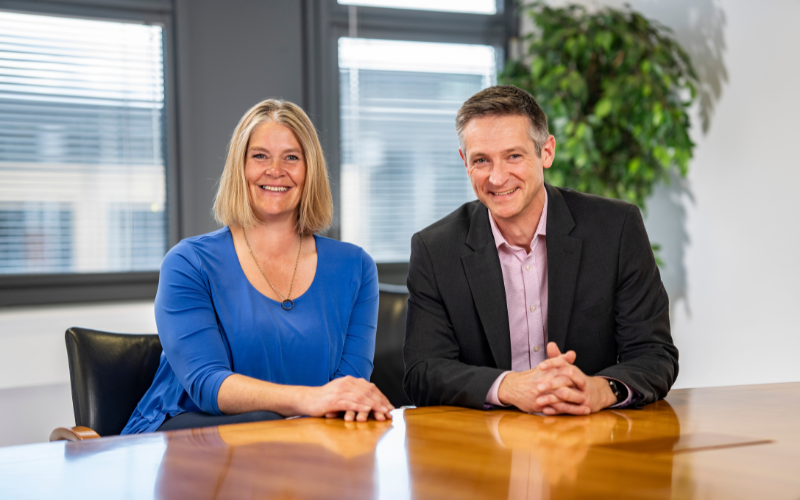 Helen Honeyman and Gordon McBean