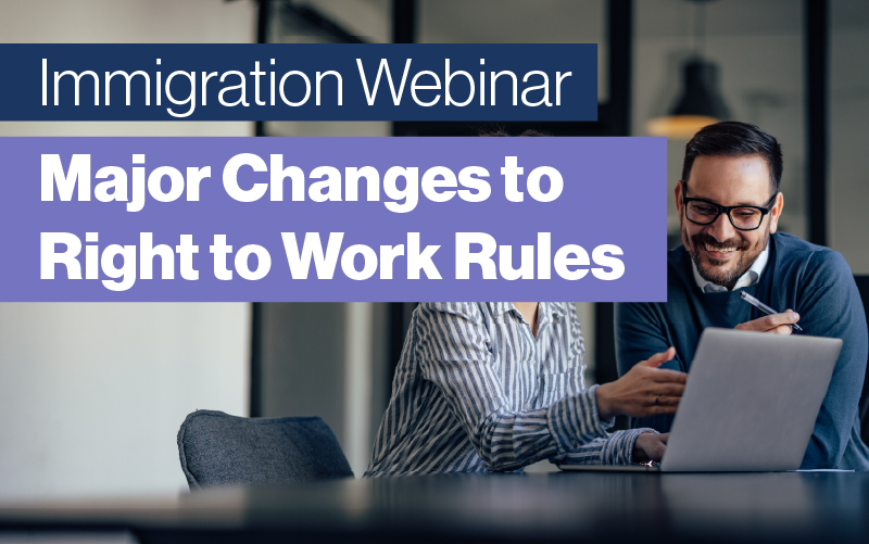 Major Changes to Right to Work rules from 1 October 2026