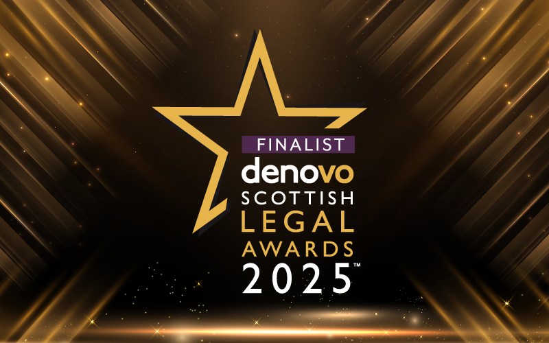 Scottish Legal Award Finalist