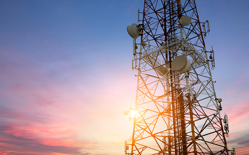 Telecoms mast