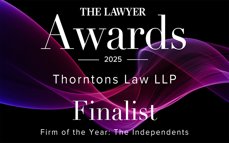 Finalist Thorntons Law LLP