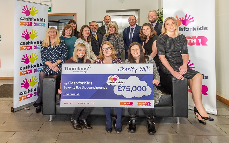 Cash for Kids receives £75,000 donation 