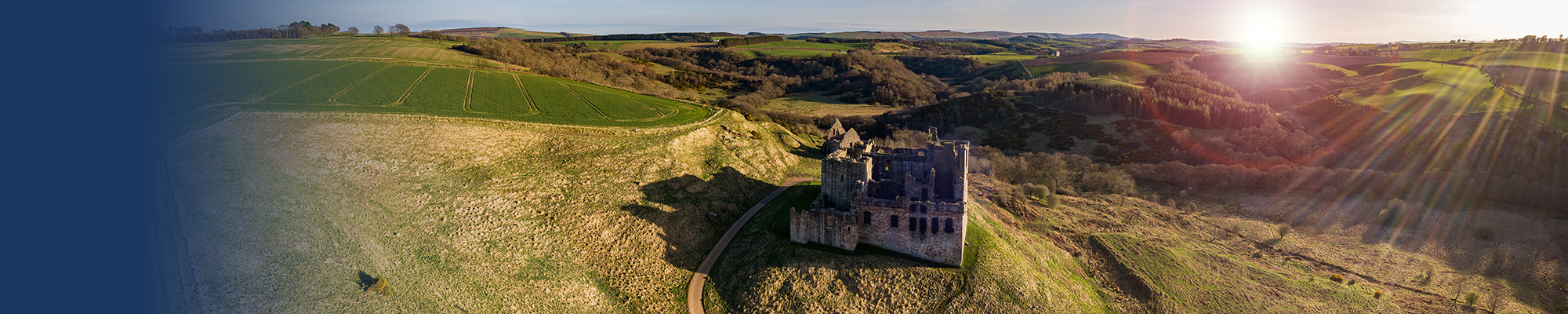 Crichton Castle near Bonnyrigg