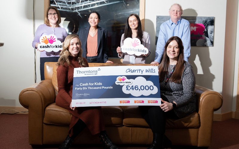 Cash for Kids Receives £46,000 Donation