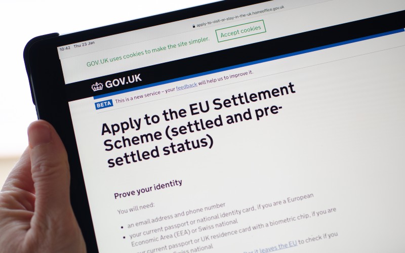 Good news for holders of EU pre-settled status