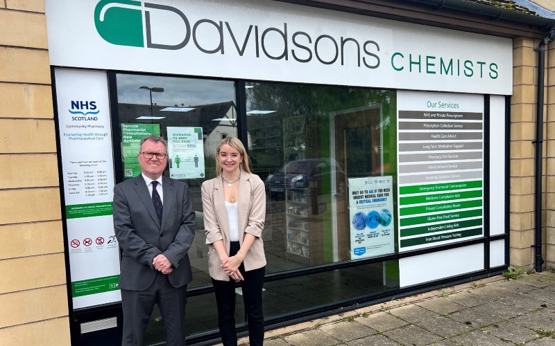 Davidsons Chemists continues expansion plans following seven figure finance deal