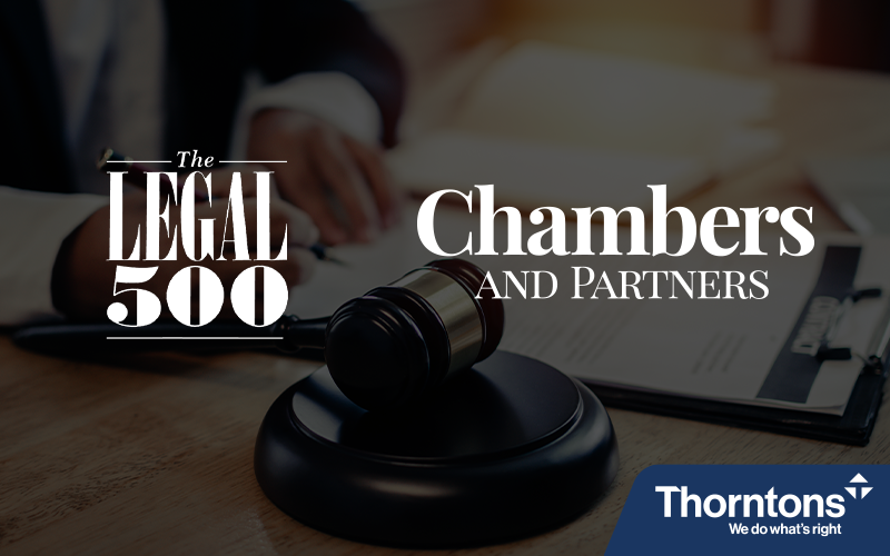 Thorntons Riding High in Legal 500 & Chambers