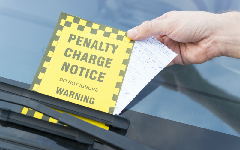 Parking fines in Scotland