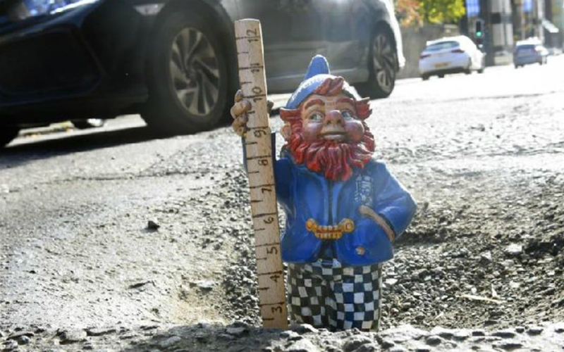 Pothole Pete – The world’s newest superhero?