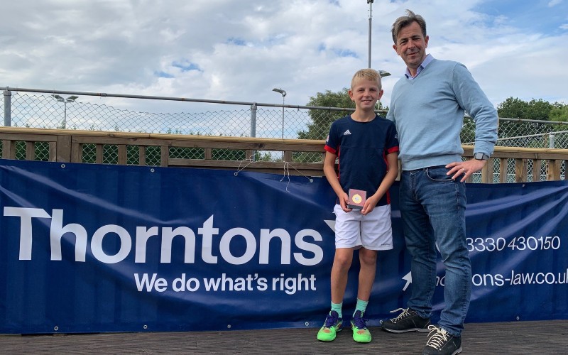 Thorntons hails tennis success at St Andrews